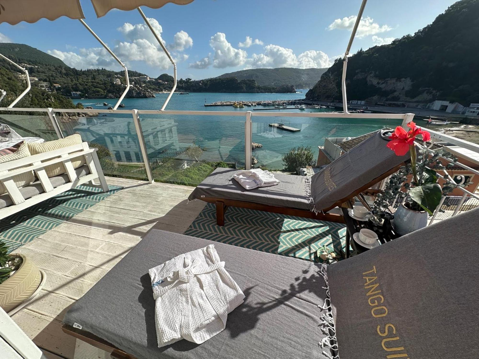 Tango Apartment On The Beach Paleokastritsa Exterior photo